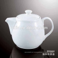 Hot vender Restaurante Chá cerâmico chá Chá, chip-resistente Porcelana Pot Coffee Set, Louça Comercial Chá &amp; Coffee Pot